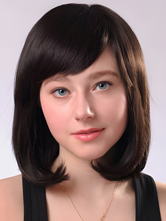 Graceful Lace Front Straight Synthetic Wig