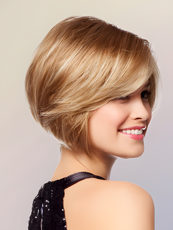 Marvelous Lace Front Straight Synthetic Wig