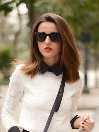 Comfortable Lace Front Remy Human Hair Straight Wig