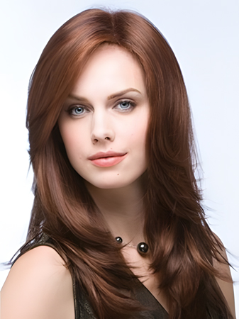 Natural Straight Full Lace Wig For Woman