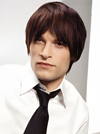 Dazzling Capless Human Hair Straight Wig