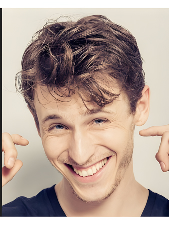 Natural Wavy Lace Front Synthetic Wig