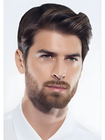 Concise Synthetic Straight Lace Front Wig