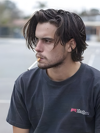 Classic Synthetic Lace Front Wavy Wig