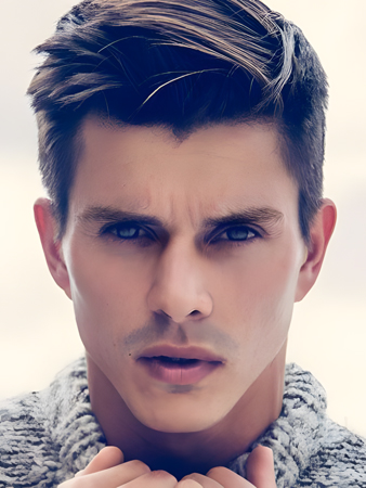 Graceful Remy Human Hair Lace Front Straight Wig