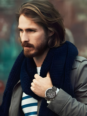 Wonderful Remy Human Hair Lace Front Wavy Wig