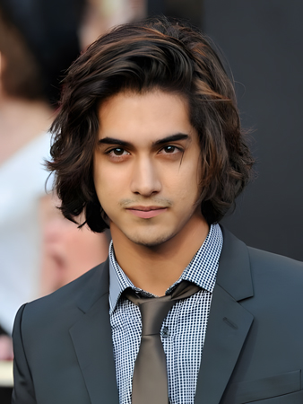 Fine Remy Human Hair Lace Front Wavy Wig