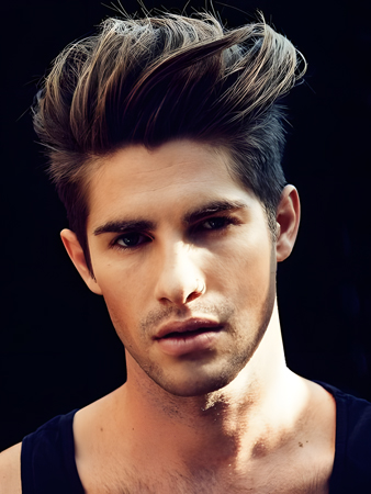 Sweet Synthetic Lace Front Straight Wig