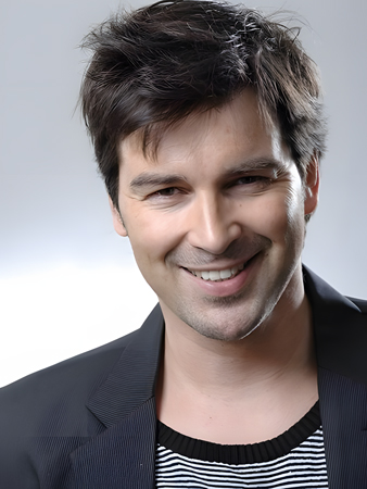 Dynamic Short Black Top Quality Mens Wig