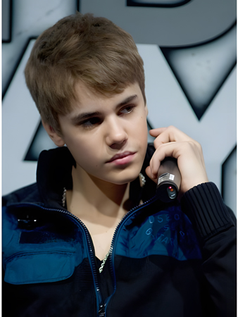 100% Capless Bieber's Hair Style Mens Wig