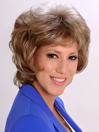 Charming Capless Wavy Synthetic Wig