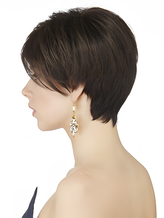 Attractive Straight Lace Front Synthetic Wig