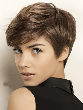Classic Straight Capless Synthetic Wig