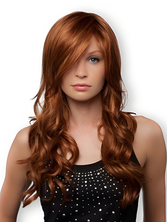 Glamorous Capless Wavy Synthetic Wig