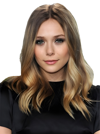 Elaborately Lace Front Wavy Synthetic Wig