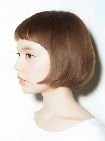 Good Synthetic Capless Straight Wig