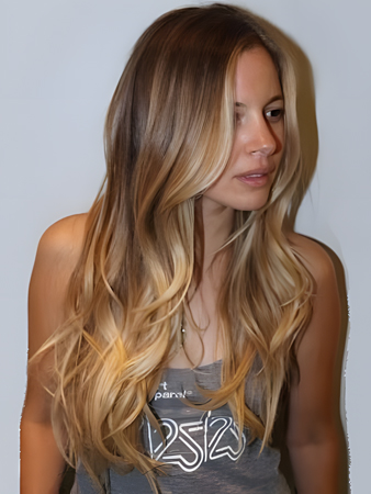 Stupendous Synthetic Lace Front Wavy Wig