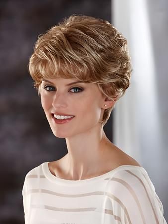 Charming All over Wavy Lace Front Synthetic Wig