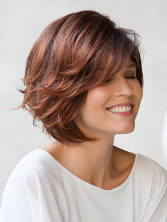 Straight Synthetic Capless Wigs