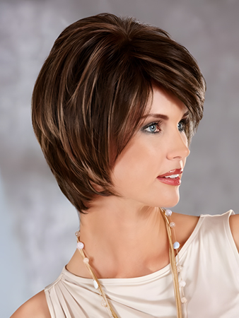 New Style Textured Feminal Synthetic Lace Front Wig