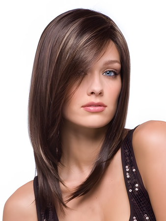 Fashion Medium Length Synthetic Wig