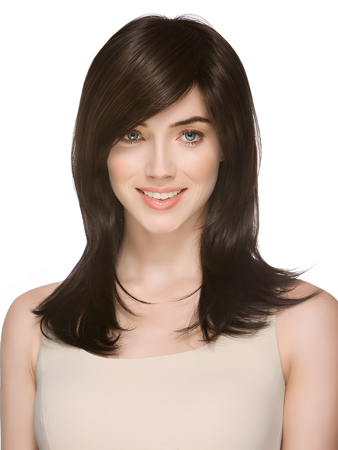 Luxury Long Natural Straight Synthetic Wig