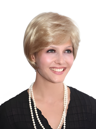 Graceful Short Straight Capless Synthetic Wig