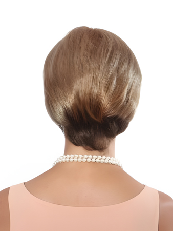 Graceful Short Straight Capless Synthetic Wig