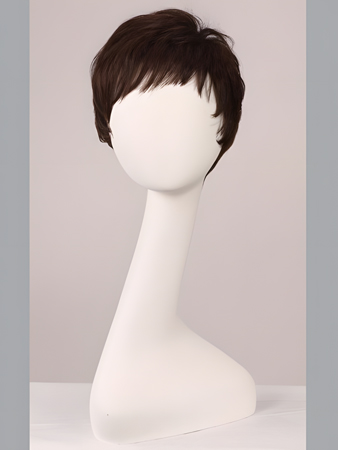 Charming Capless Wavy Short Boycuts Wig