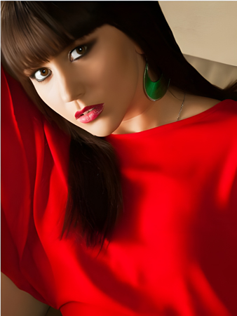 Classic 18 Inch Capless Straight Cheapest Wig