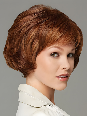 Good Short Red Synthetic Wig