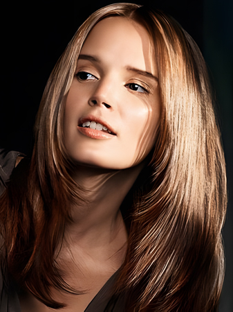 Natural Long Straight Synthetic Wig