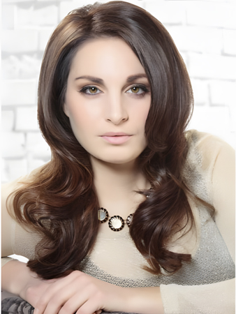 Perfect Wavy Lace Front Synthetic Wig