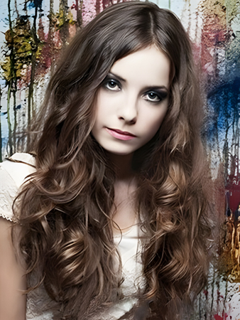 Pleasant Synthetic Wavy Lace Front Wig