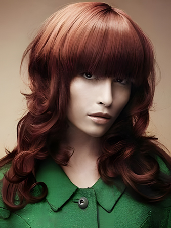 Marvelous Synthetic Capless Wavy Wig