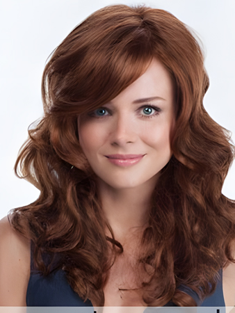 Impressive Synthetic Wavy Capless Wig