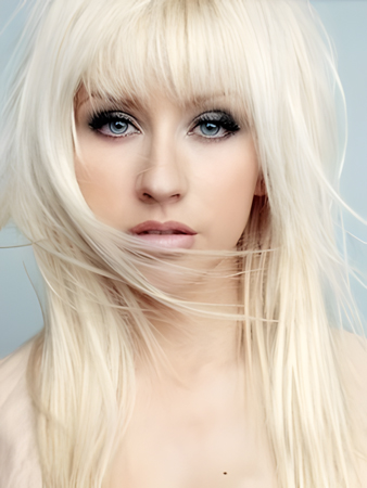 Long Synthetic Straight Capless Wig