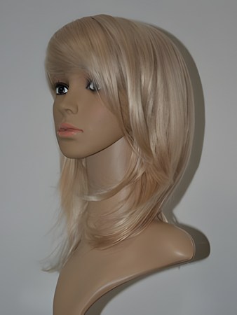 Natural Synthetic Straight Caples Wig
