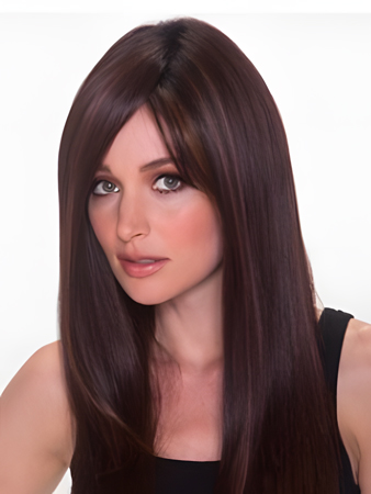 Fashionable Synthetic Straight Lace Front Wig