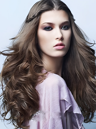 Chic Synthetic Lace Front Wavy Wig