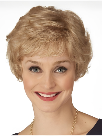 Nice-looking Synthetic Wavy Capless Wig