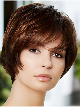 Stunning Synthetic Straight Capless Wig
