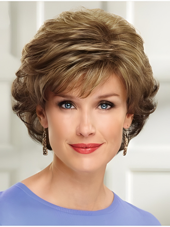 Charming Synthetic Wavy Capless Wig