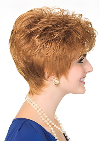Graceful Synthetic Wavy Capless Wig