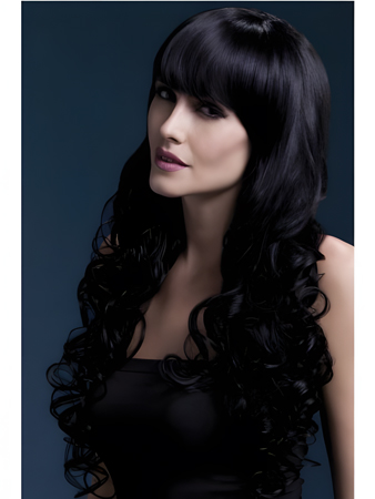 Pleasant Synthetic Wavy Capless Wig
