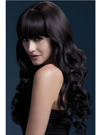 Pleasant Synthetic Wavy Capless Wig