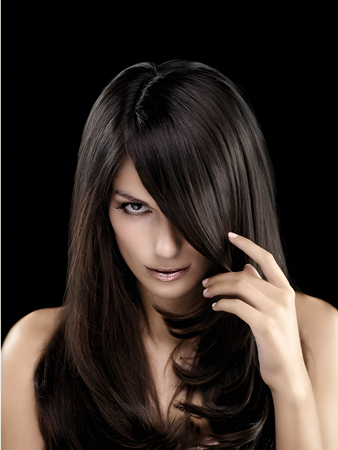 Fashionable Synthetic Straight Capless Wig