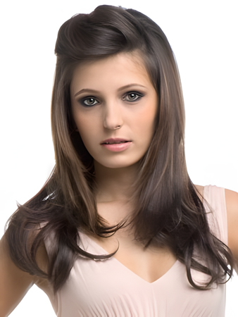Luscious Long Hair Synthetic Hairpiece