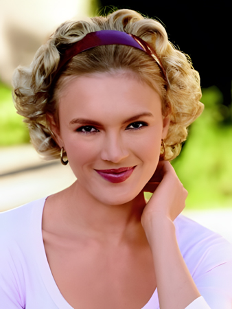 Slft Wavy Synthetic Headbands 3/4 Wig