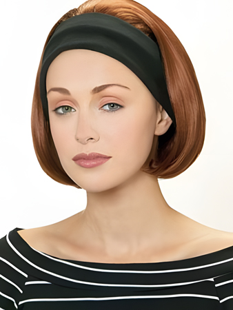 Straight Capless Short Synthetic 3/4 Wig